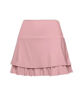 196042-699 | TIER PLEAT SKIRT-14 | SEASHELL