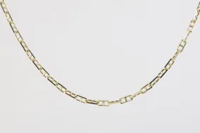 24'' 14k Yellow Gold Link Chain Necklace (14.74g.)