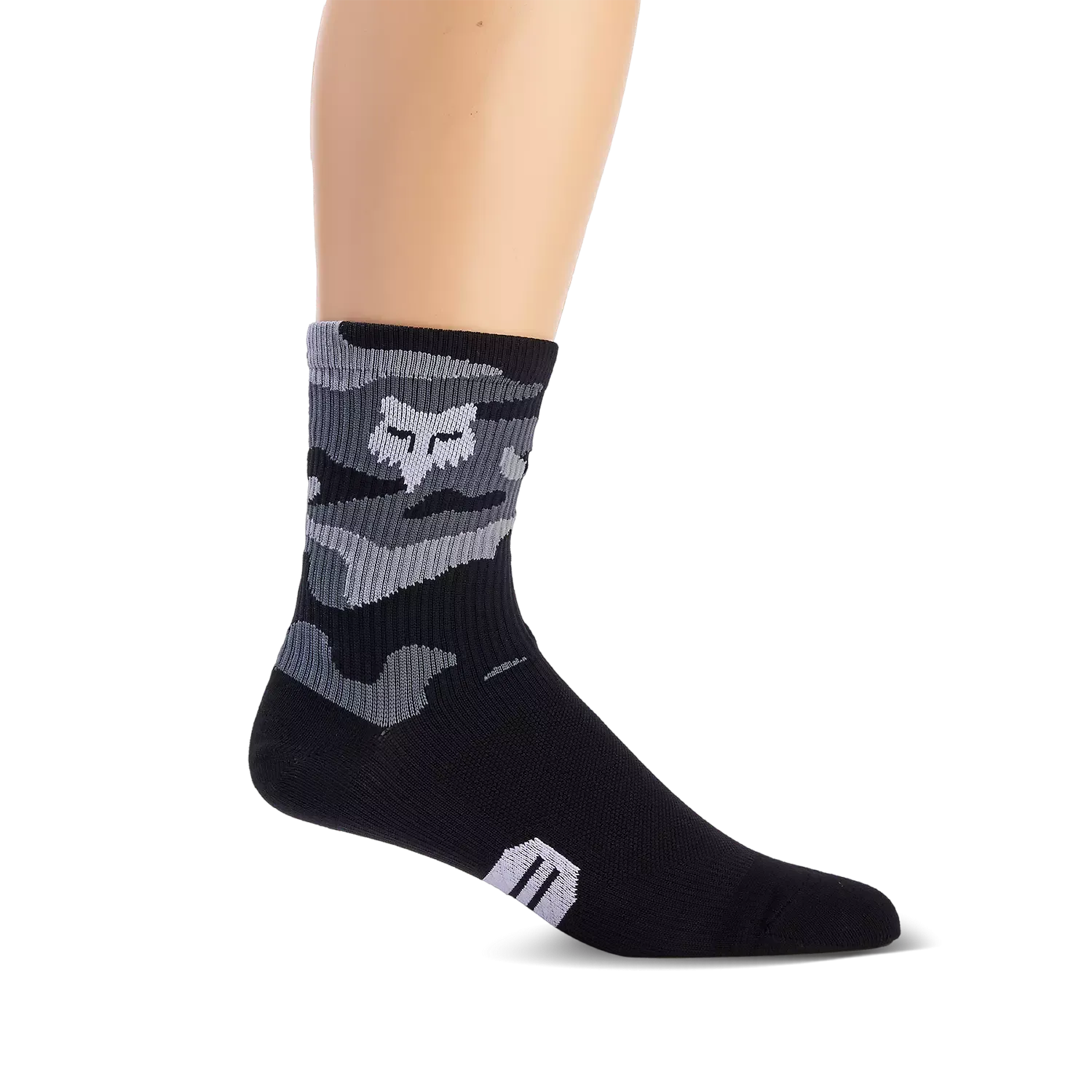 6 RANGER SOCK BLACK CAMO