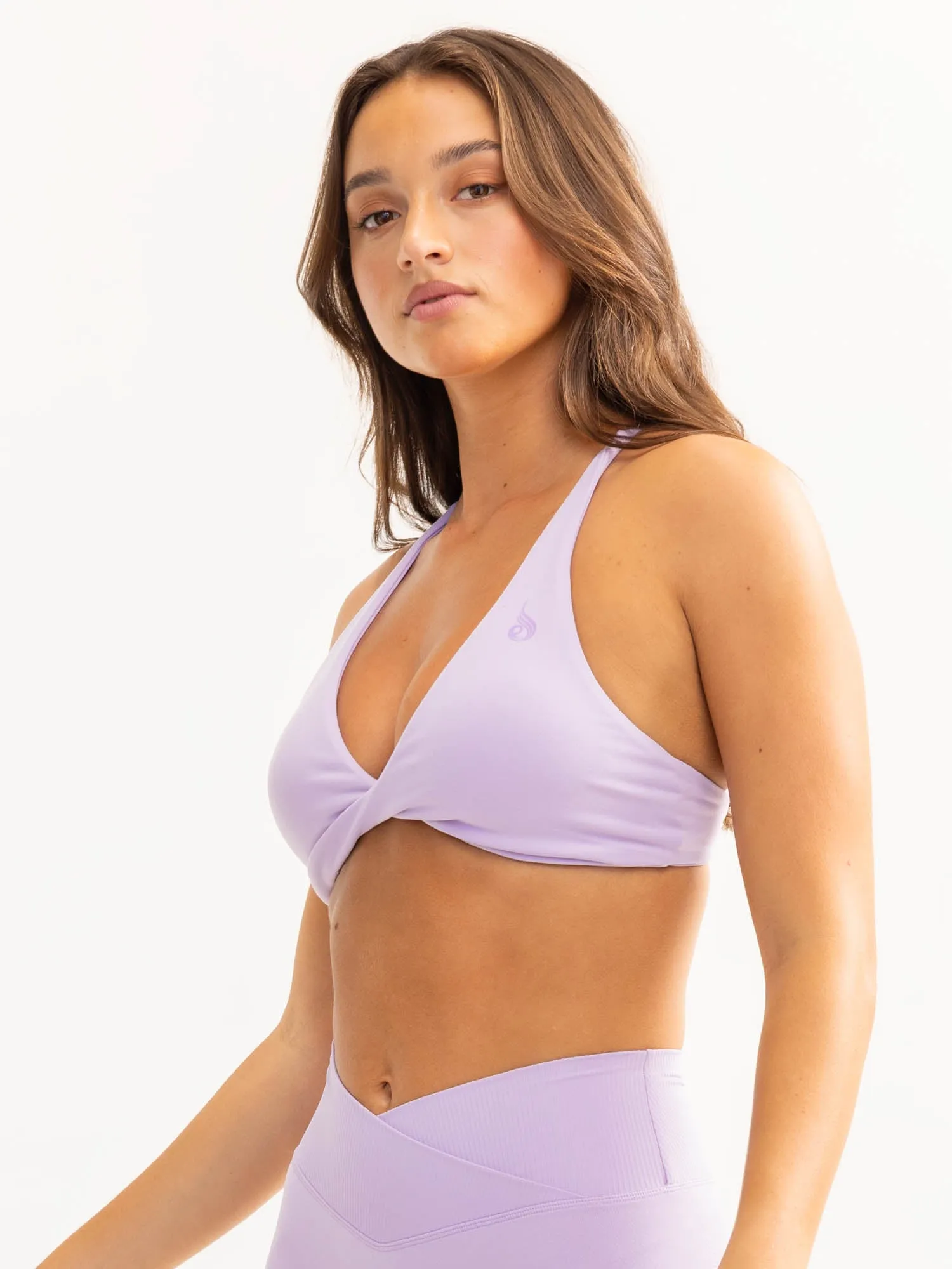 Activate Twist Sports Bra - Lavender