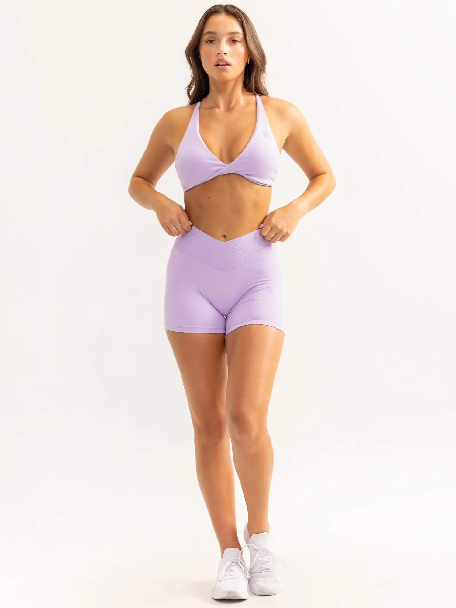 Activate Twist Sports Bra - Lavender