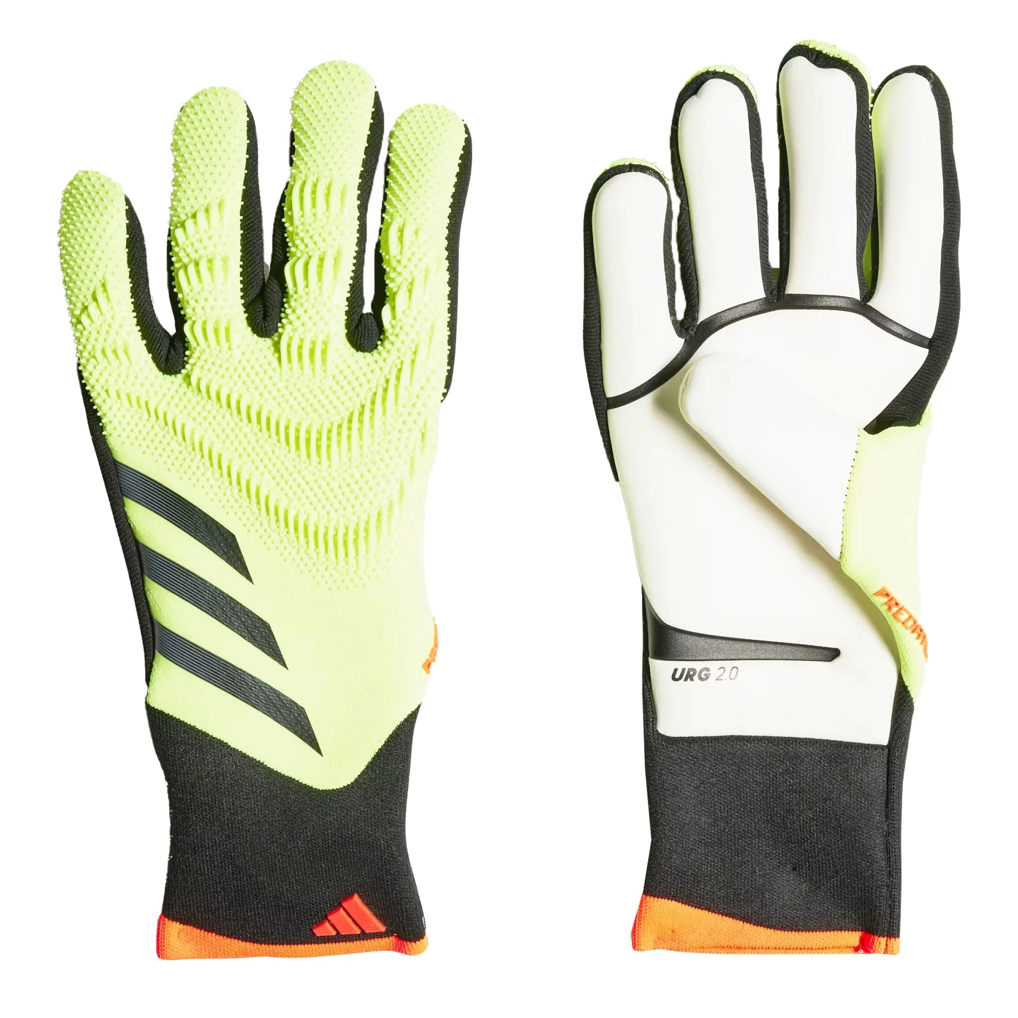 adidas Men's Predator GL Pro Goalkeeper Gloves Solar Yellow/Black/Red