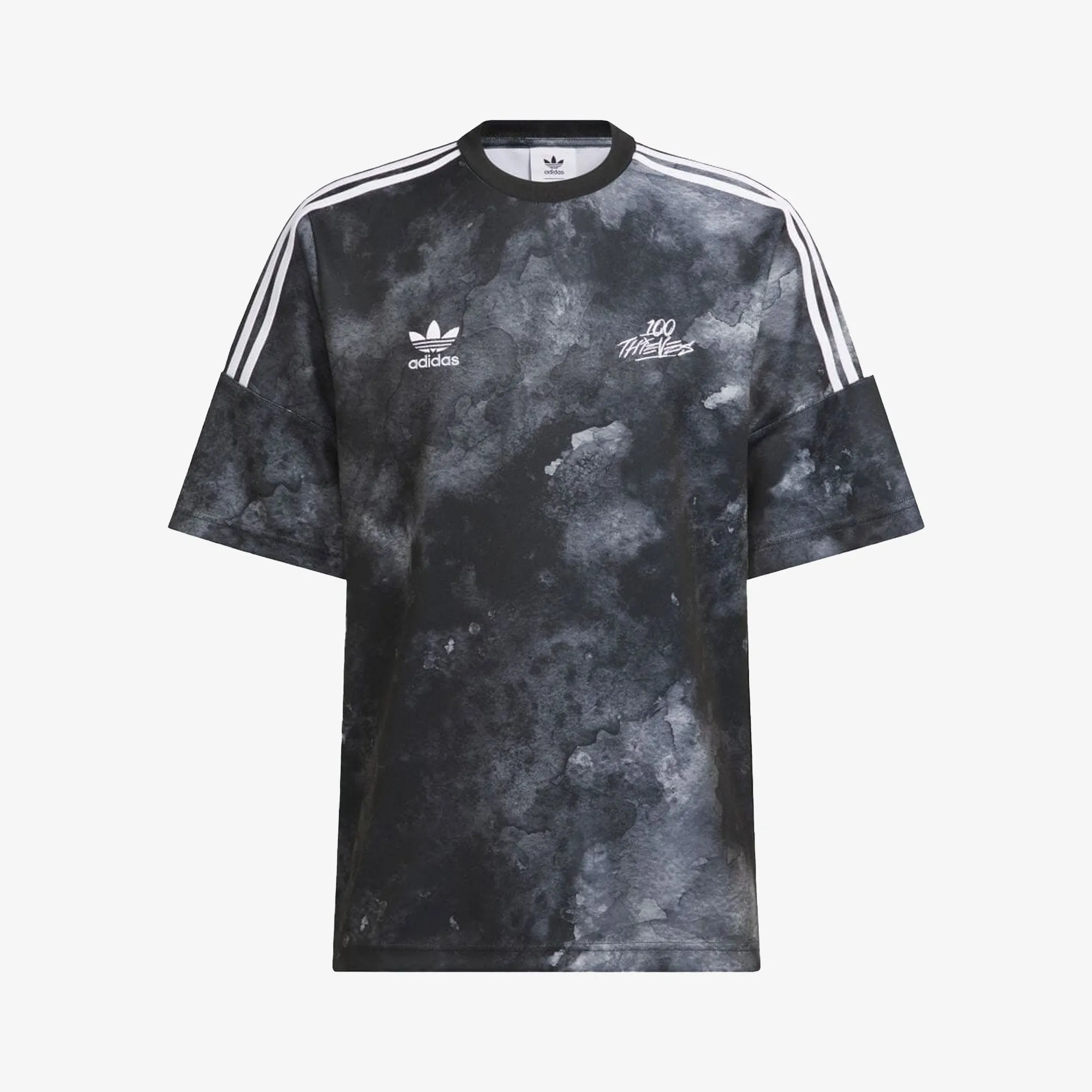 Adidas Originals | 100 THIEVES JERSEY  { BLACK