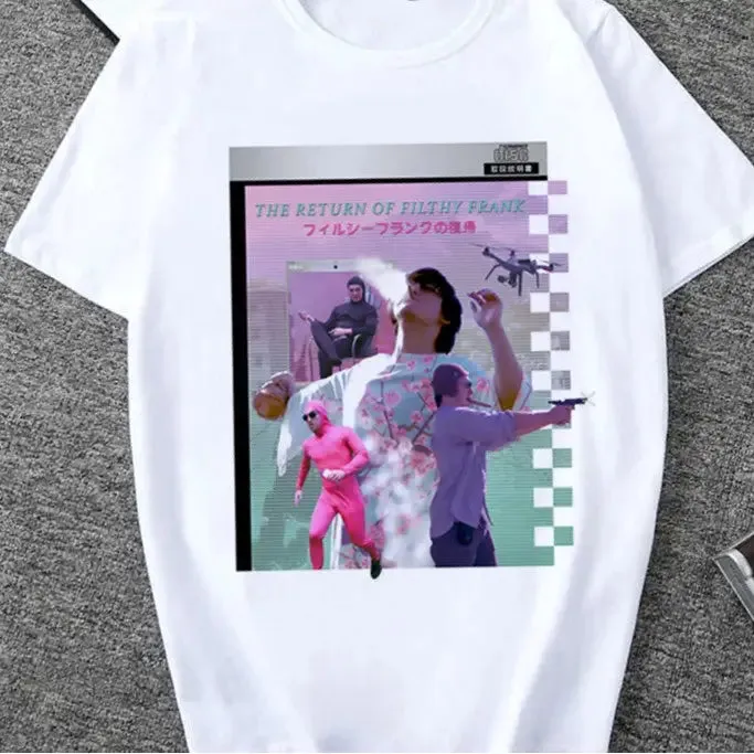 Aesthetic Vaporwave Cool Print T-Shirt