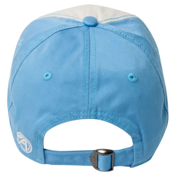 AHEAD Chalk/University Carolina Blue Collegiate Washed 2-Tone Cap