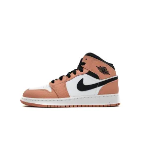 AIR JORDAN 1 MID GS (YOUTH) PINK QUARTZ 2020