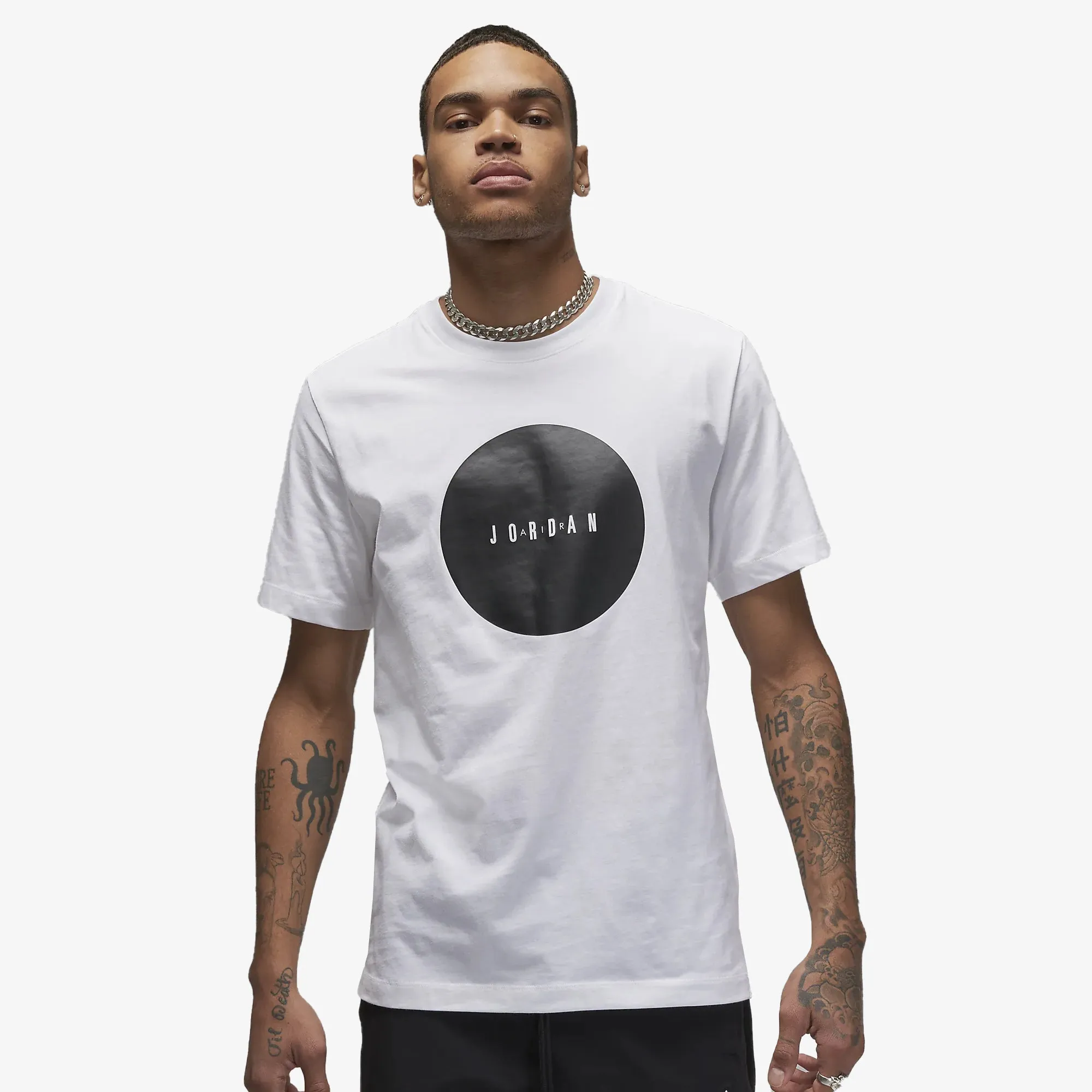 AIR JORDAN T-SHIRT 'WHITE/BLACK'