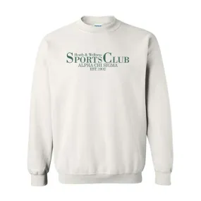 Alpha Chi Sigma Sports Club Sweatshirt