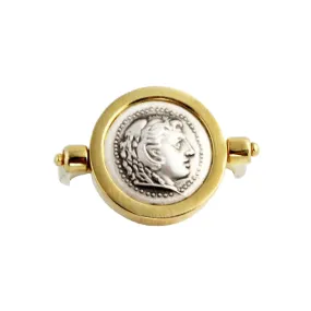 Archaic Fame Swivel 14K Gold Ring