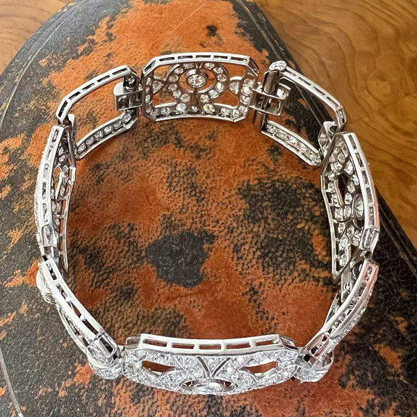 Art Deco Diamond Bracelet