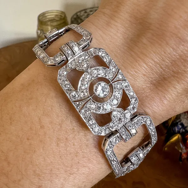 Art Deco Diamond Bracelet