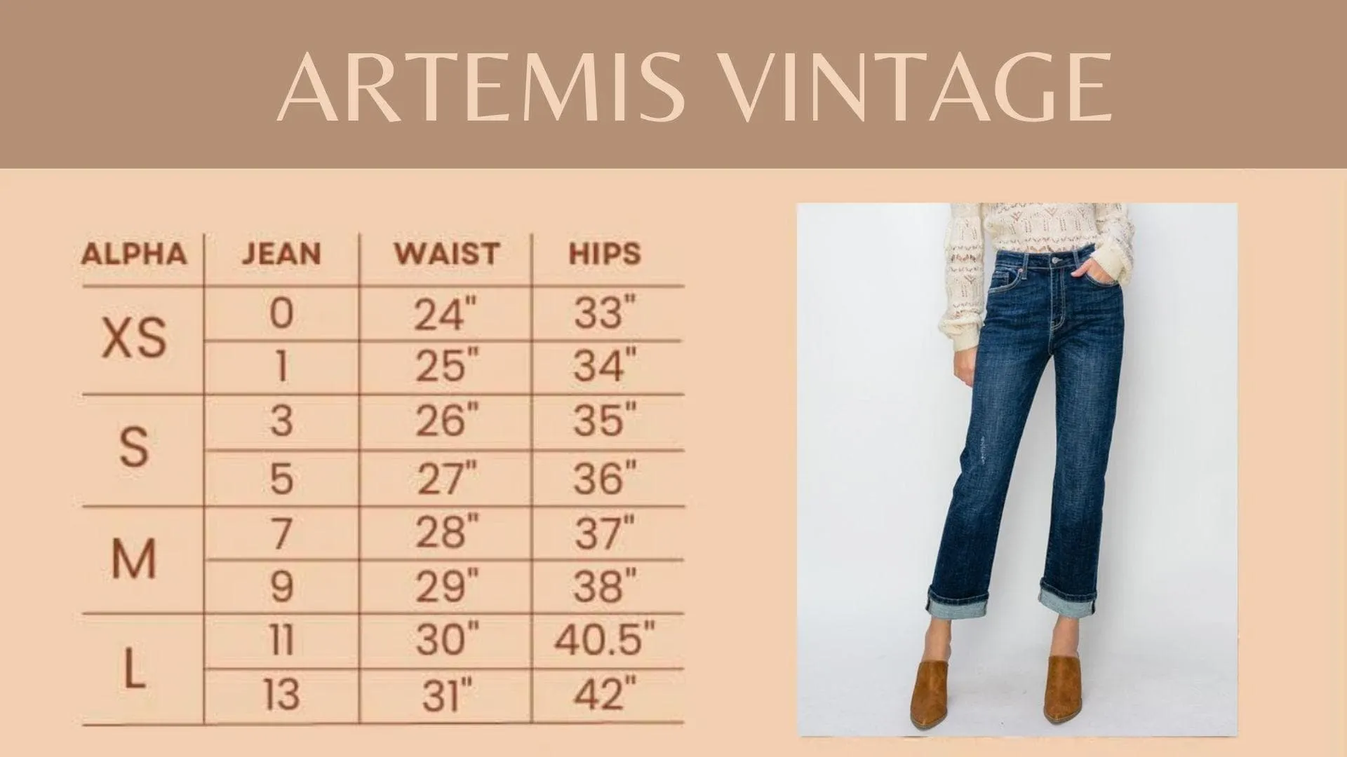 ARTEMIS VINTAGE High Rise Distressed Straight with Fray Hem Jeans