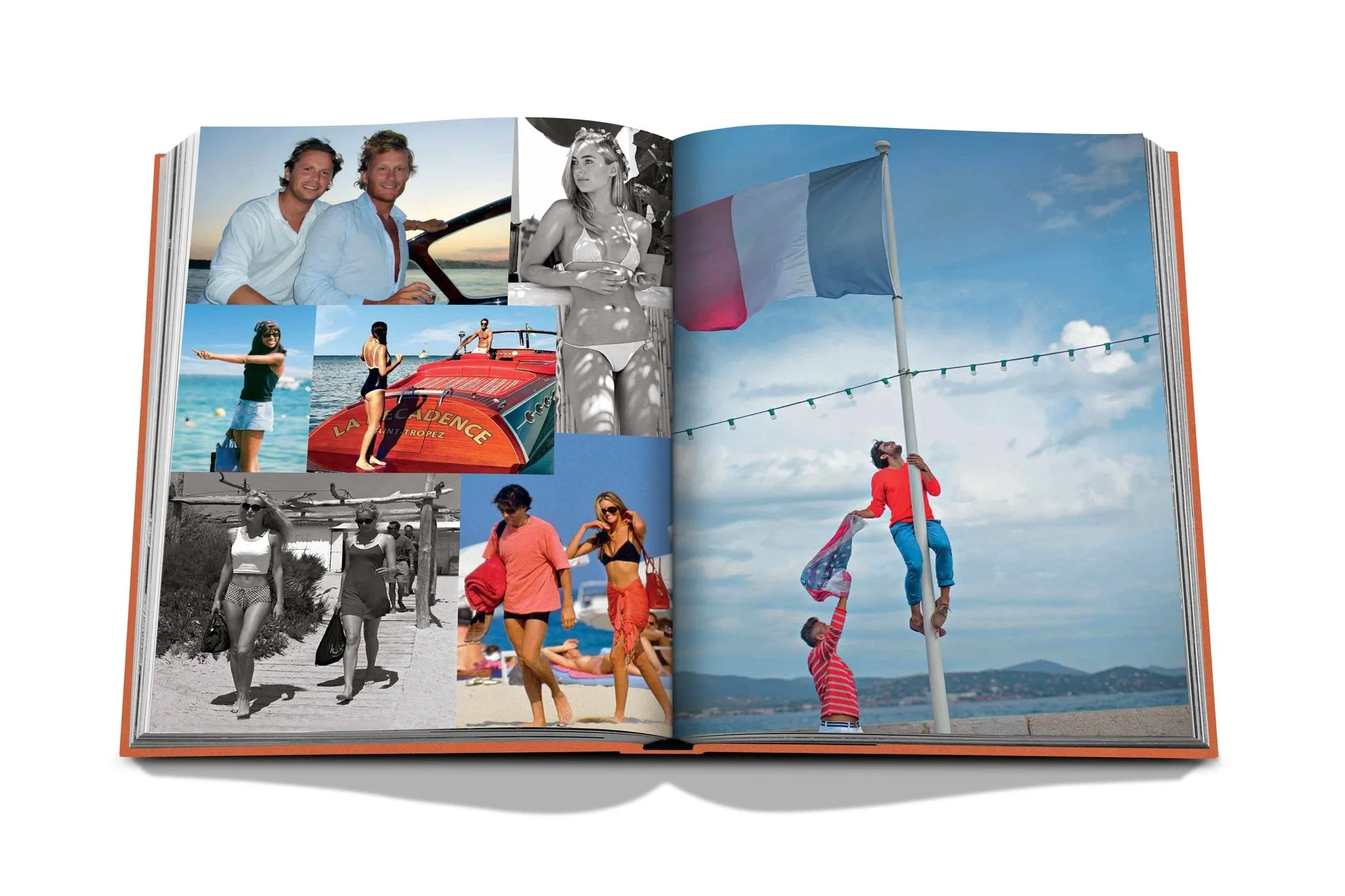 ASSOULINE St. Tropez Soleil Hardcover Book by Simon Liberati