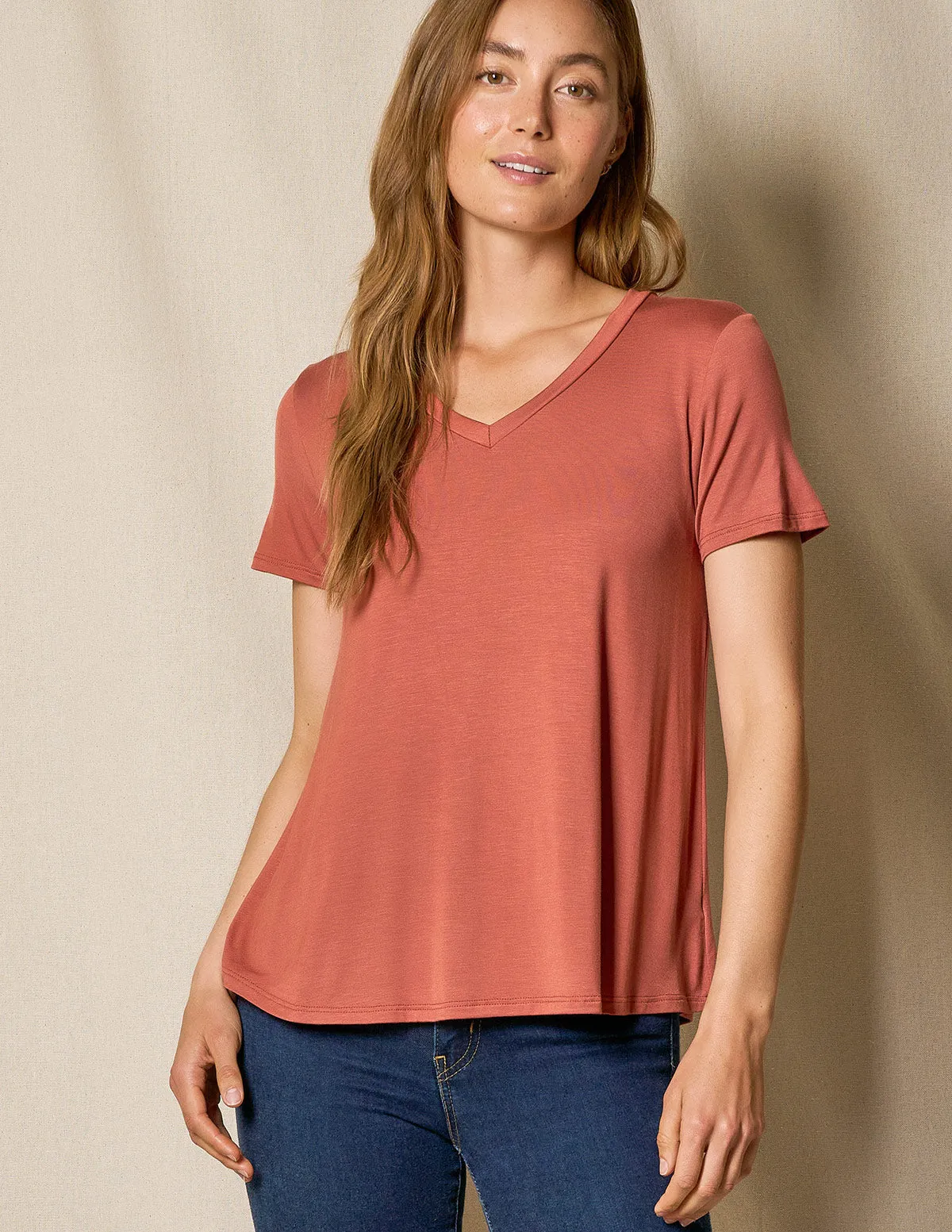 Bamboo V-Neck Tee