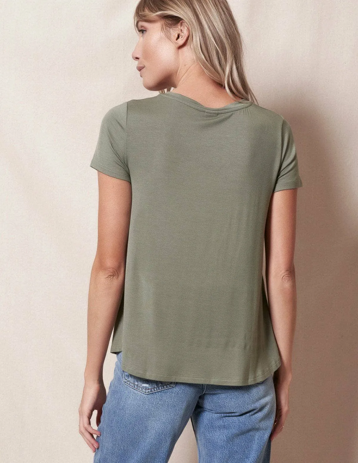 Bamboo V-Neck Tee