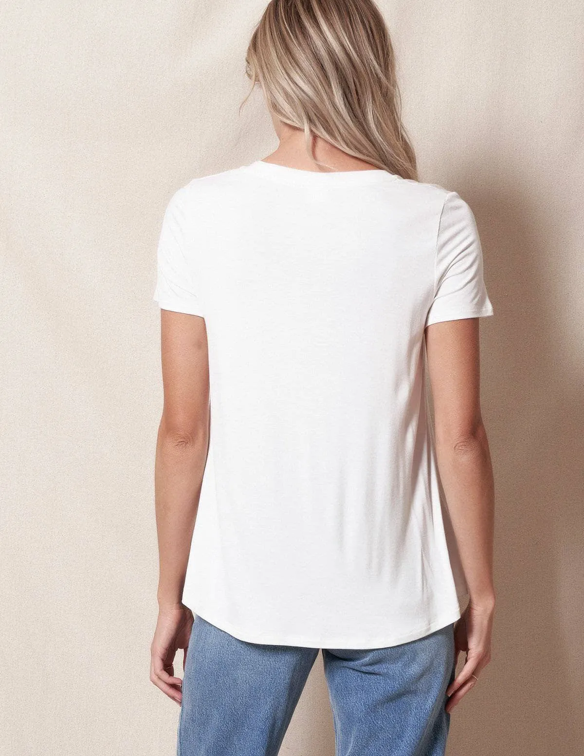 Bamboo V-Neck Tee