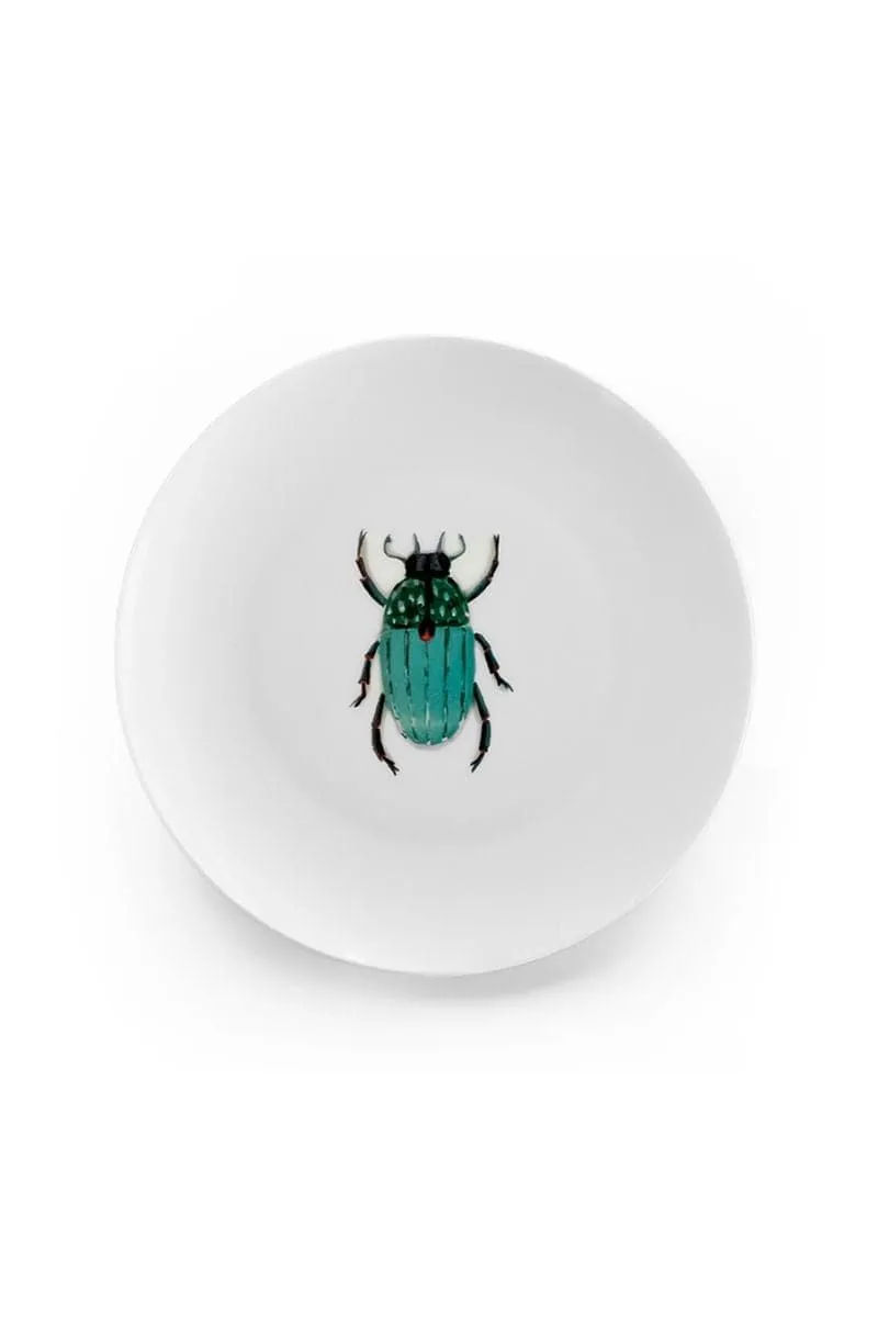 BEETLE SALAD PLATE SET