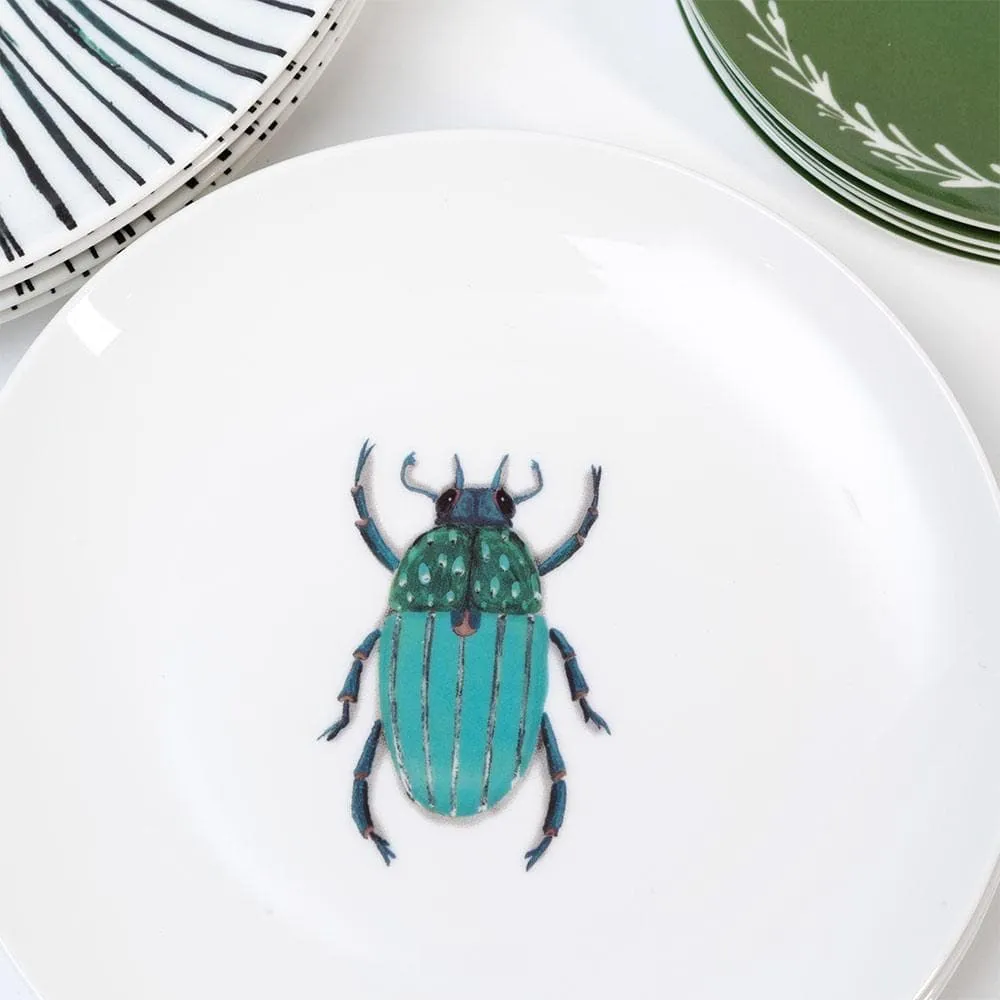 BEETLE SALAD PLATE SET