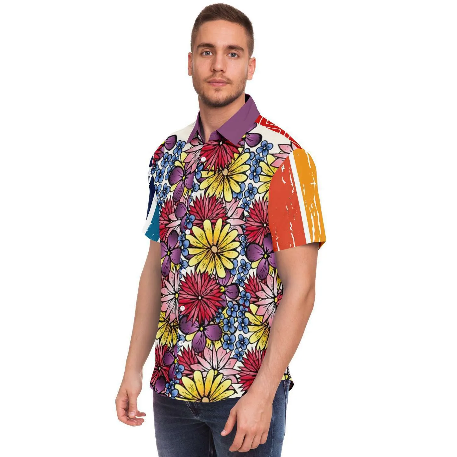 Blossom Hill Short Sleeve Button Down Shirt