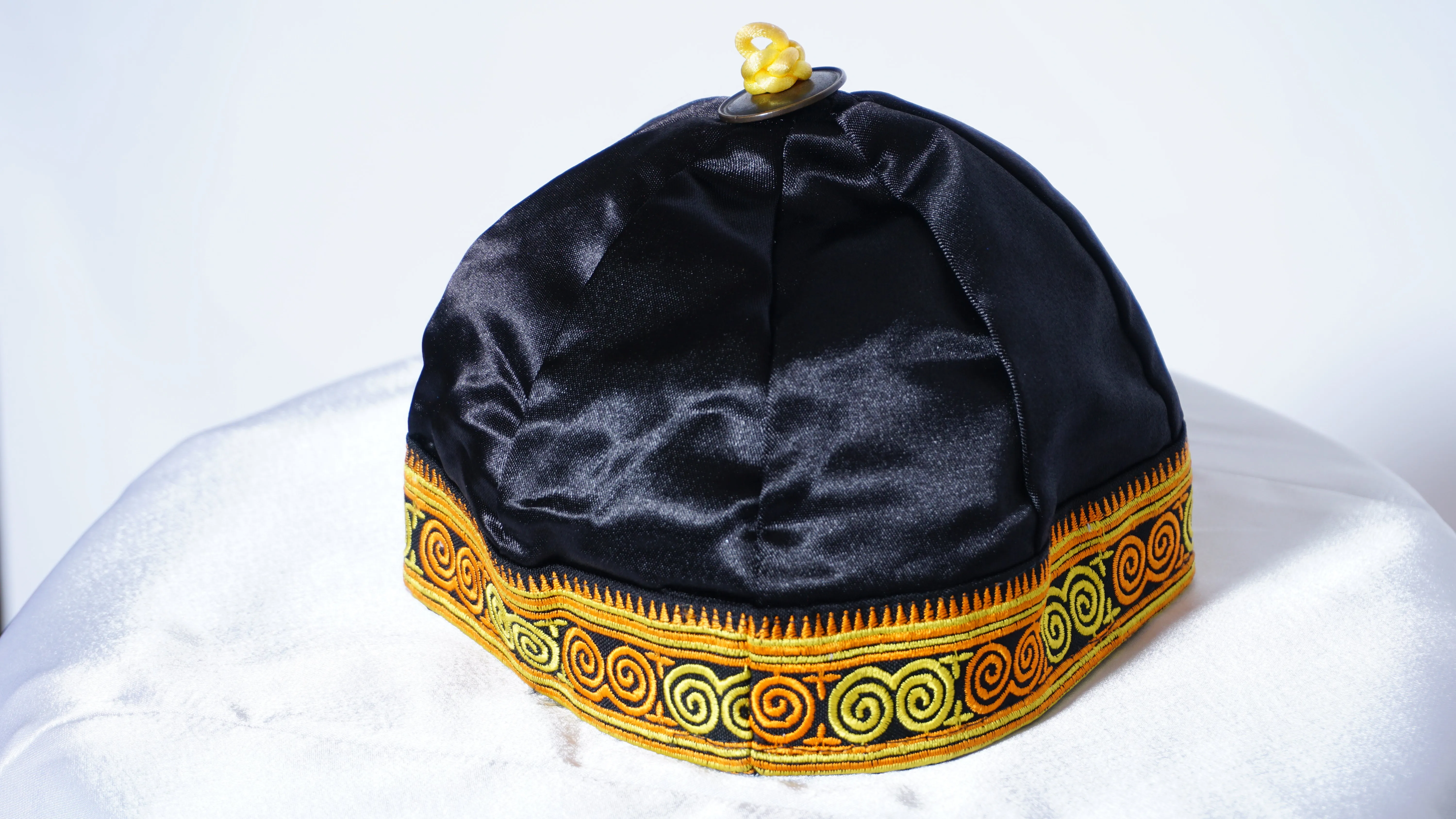 Boy Hmong Hat Yellow (18")