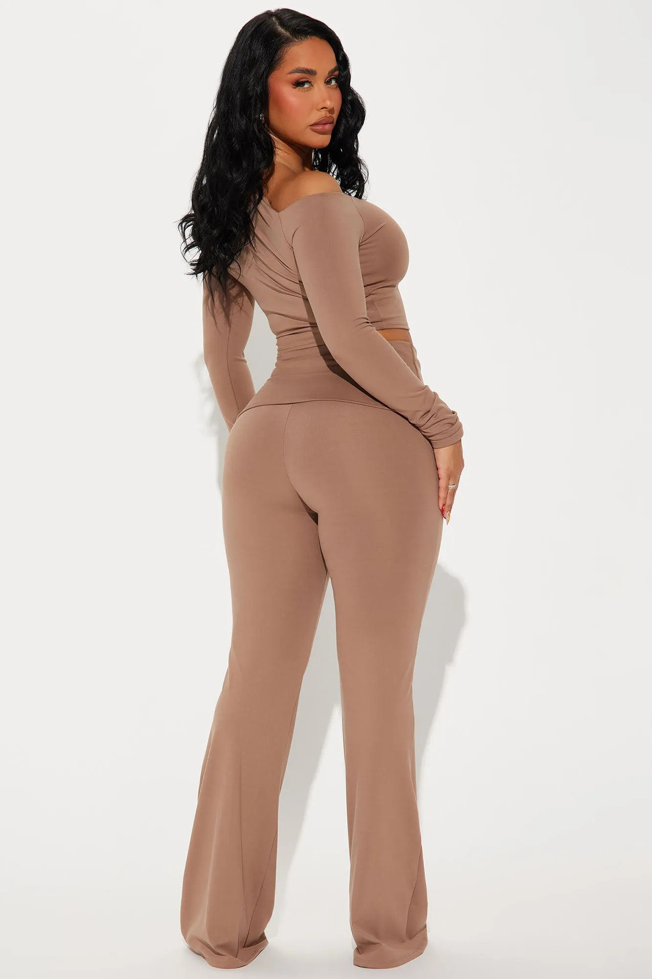 Bri Pant Set - Mocha