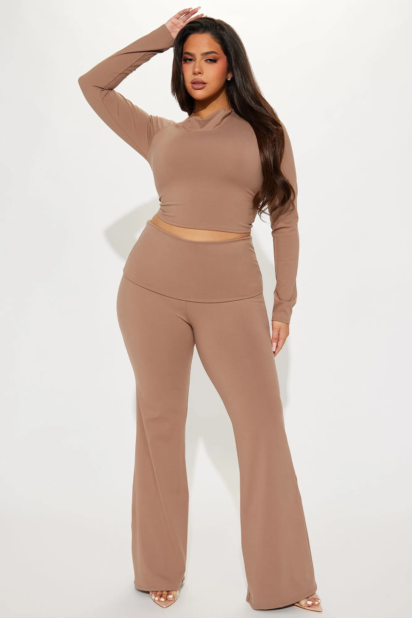 Bri Pant Set - Mocha