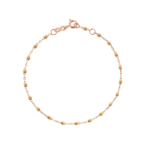 Classic Gigi Nude bracelet, Rose Gold, 7.5"