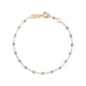 Classic Gigi Silver bracelet, Rose Gold, 7.5"