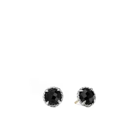 David Yurman Chatelaine Round 8MM Stud Earrings