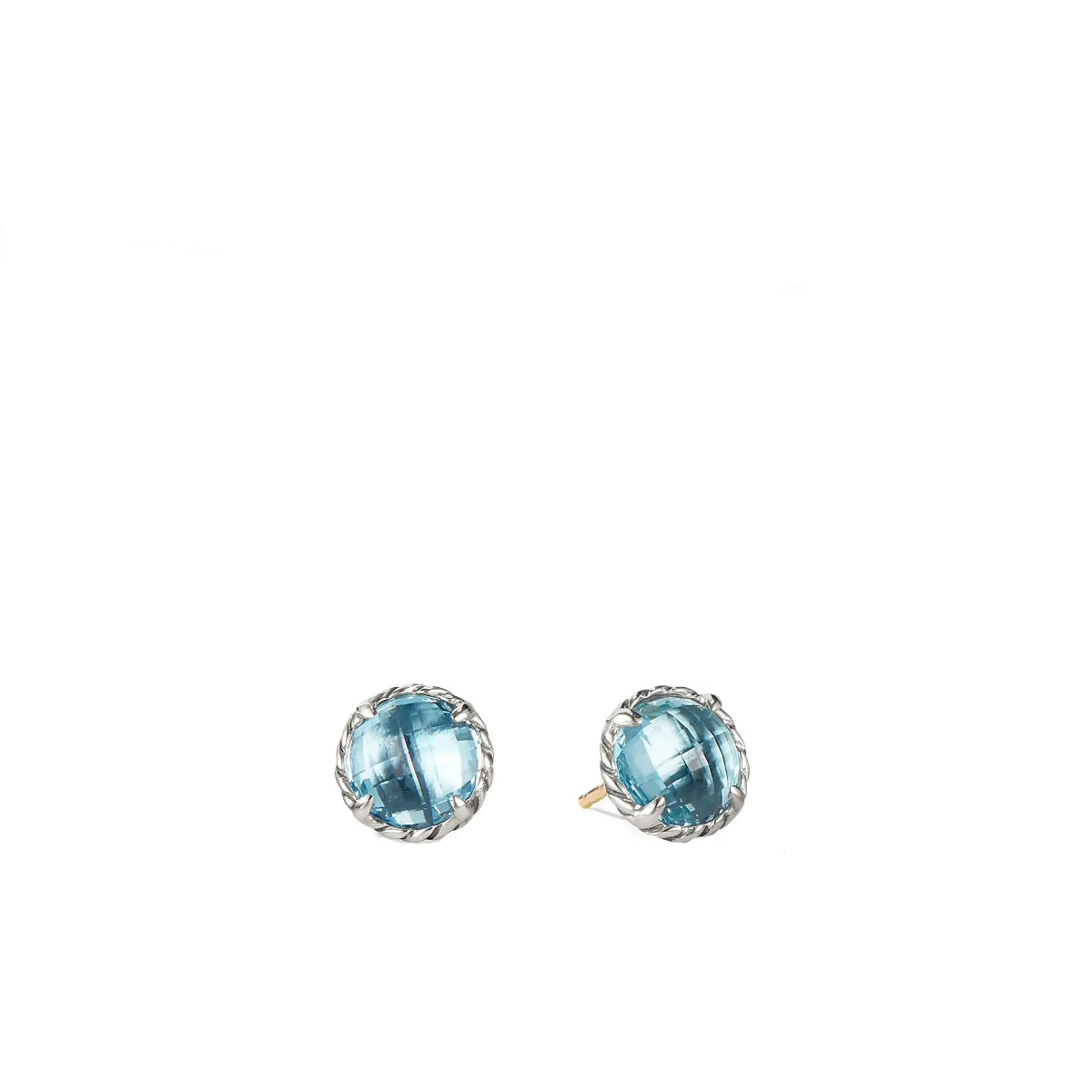 David Yurman Chatelaine Round 8MM Stud Earrings