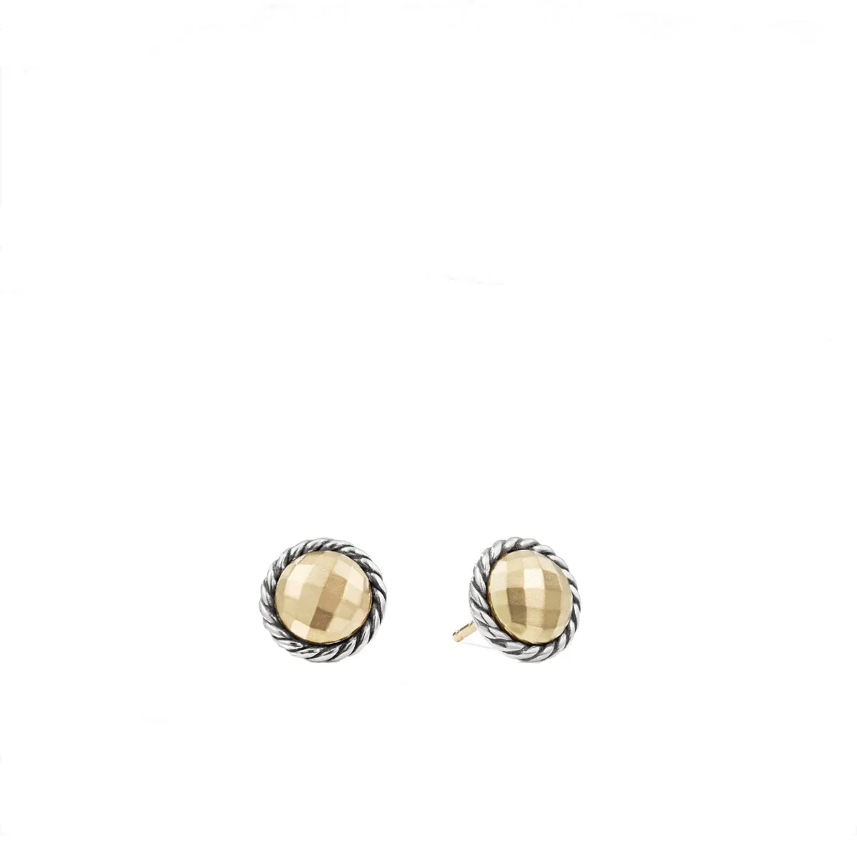 David Yurman Chatelaine Round 8MM Stud Earrings