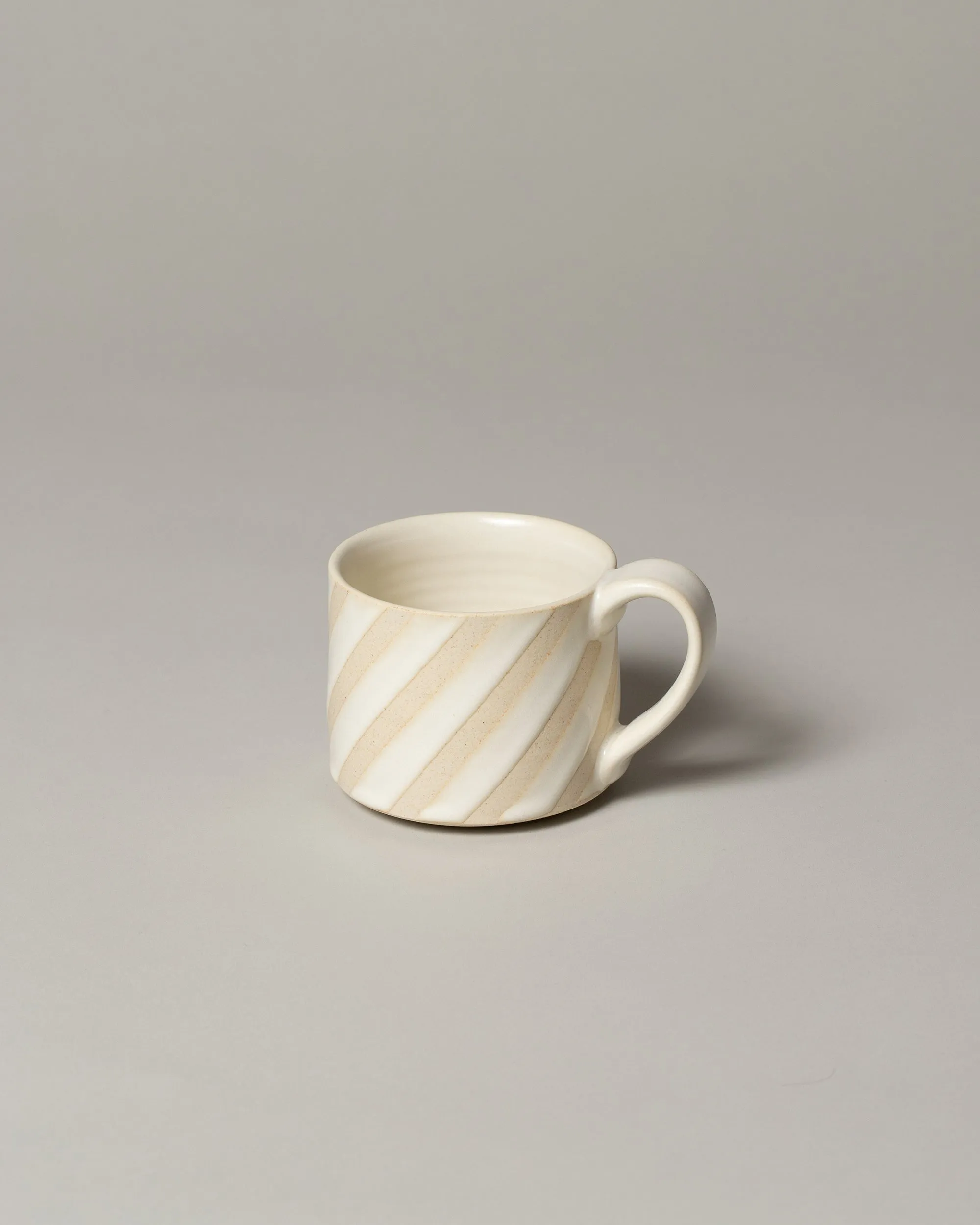 Diagonal Striped Mug