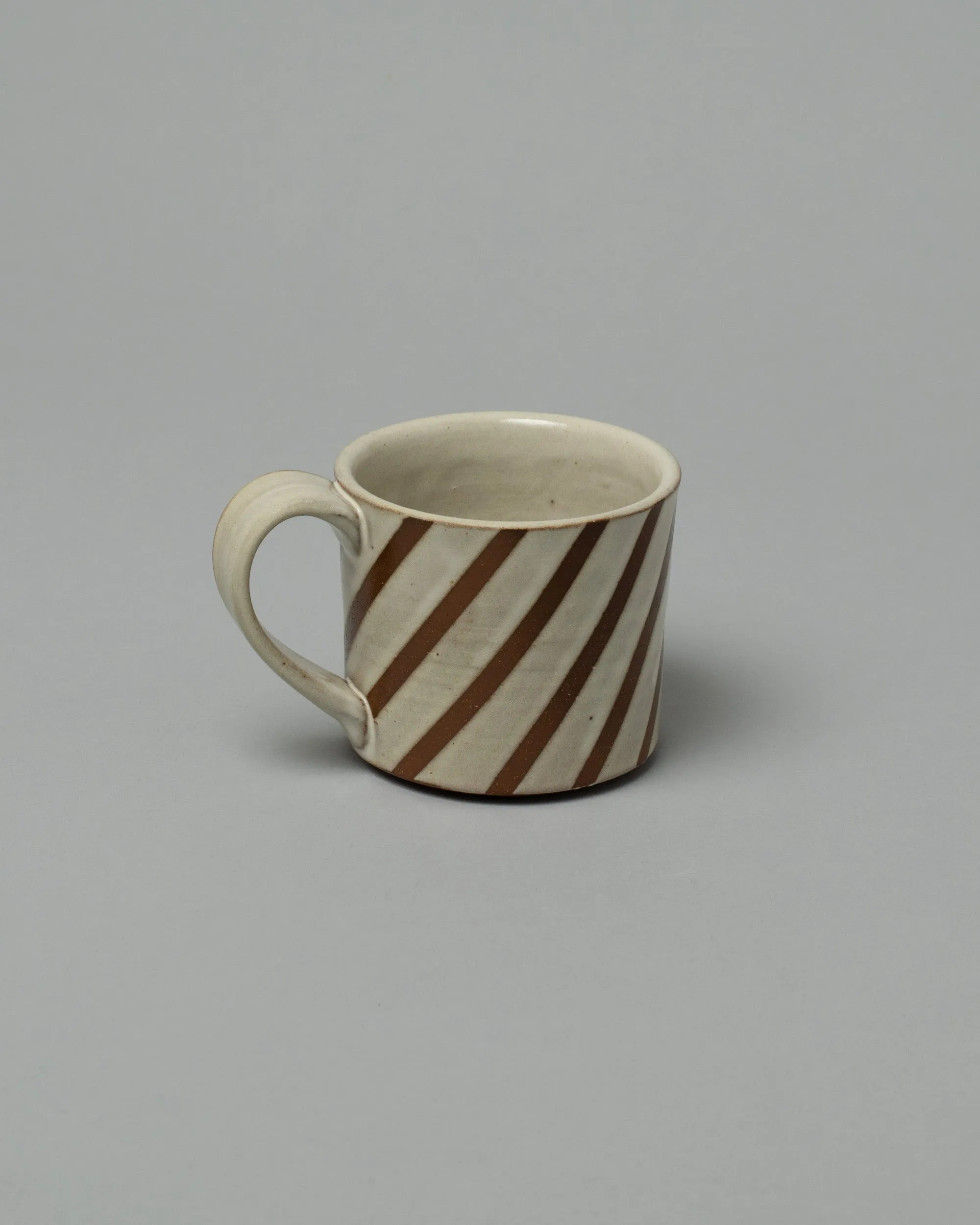 Diagonal Striped Mug