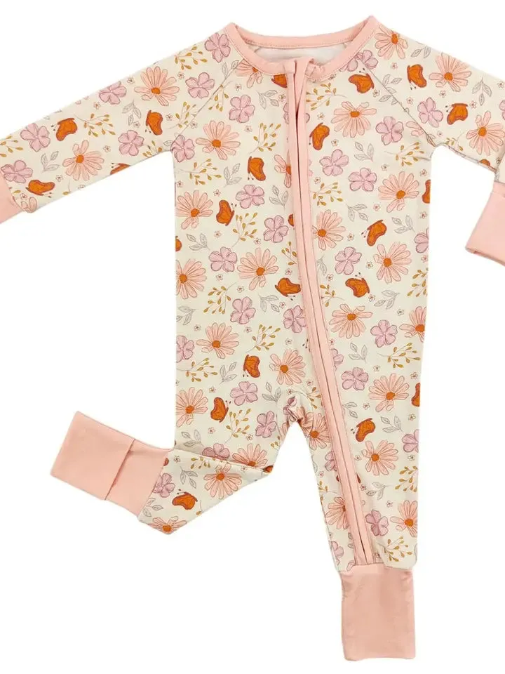 floral flutters bamboo sleeper