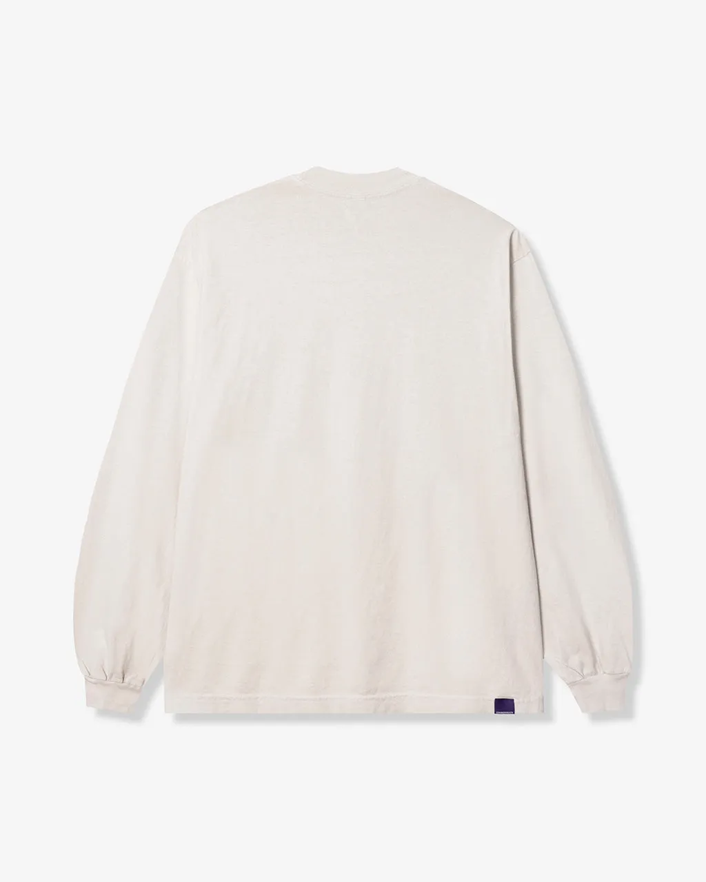 Garment Dye L/S Pocket Tee Cement