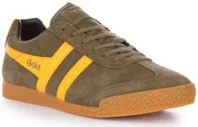 Gola Classics Harrier In Khaki Yellow For Men