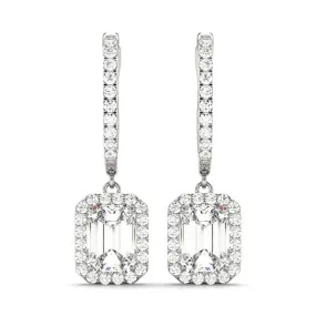 Halo Diamond Earring