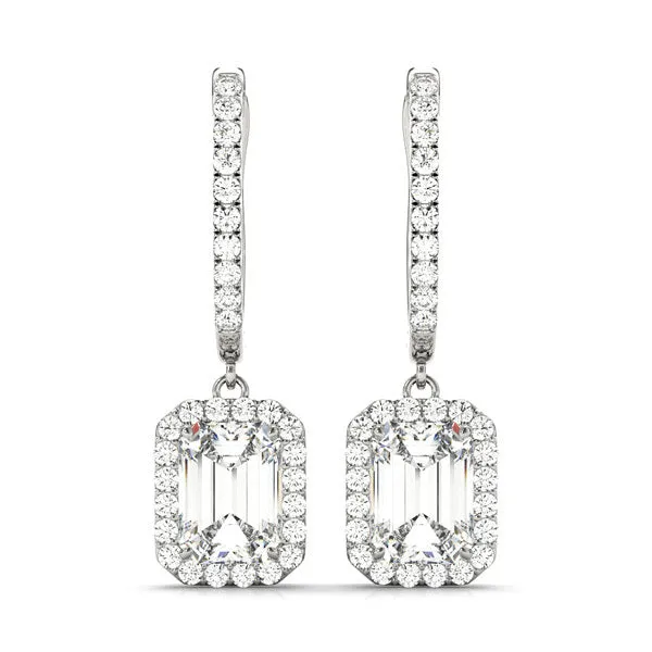 Halo Diamond Earring