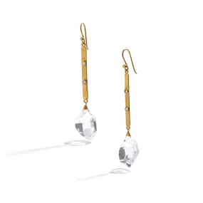 Herkimer Diamond Drop Earrings