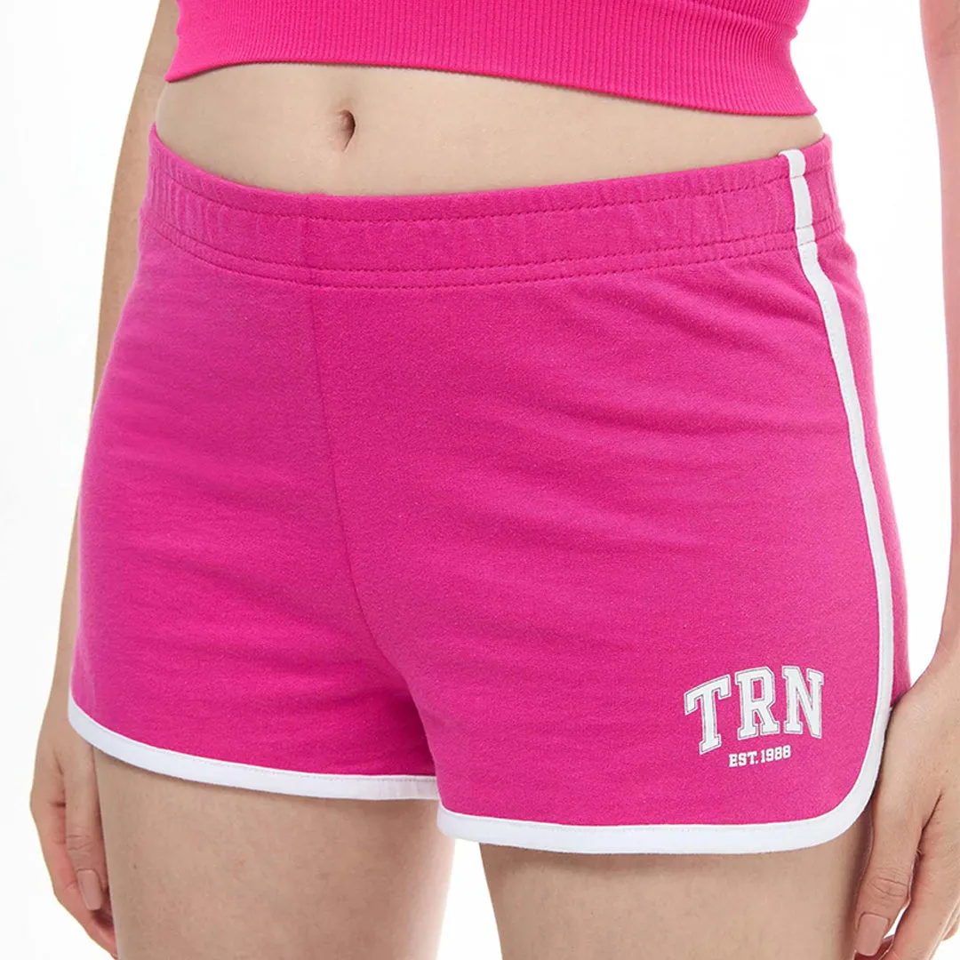 High Waist Fleece Shorts