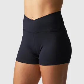 Hustle Booty Shorts - Black