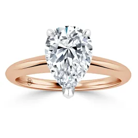 Isabel - 18ct Rose Gold - Pear