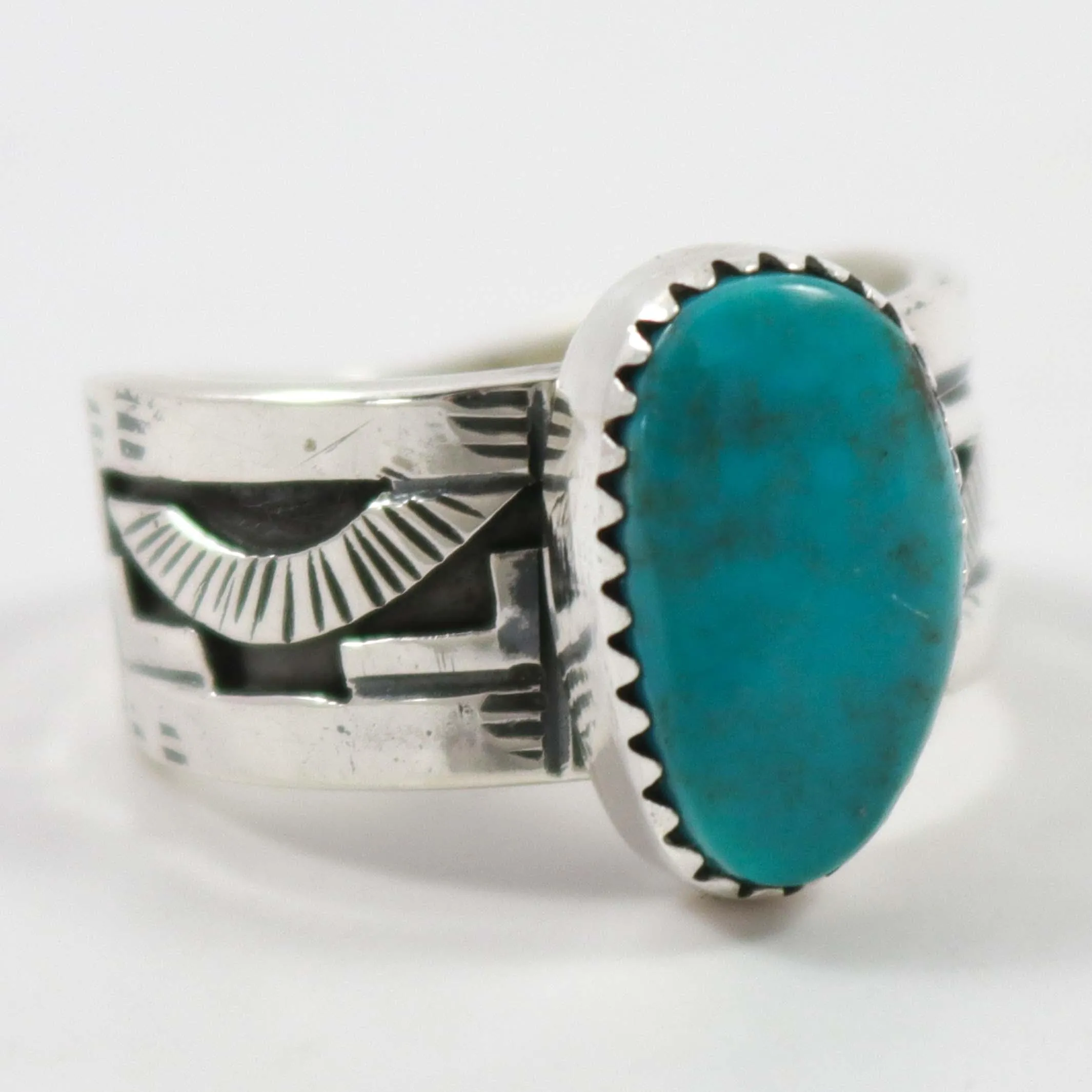 Kingman Turquoise Ring