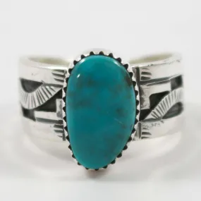 Kingman Turquoise Ring