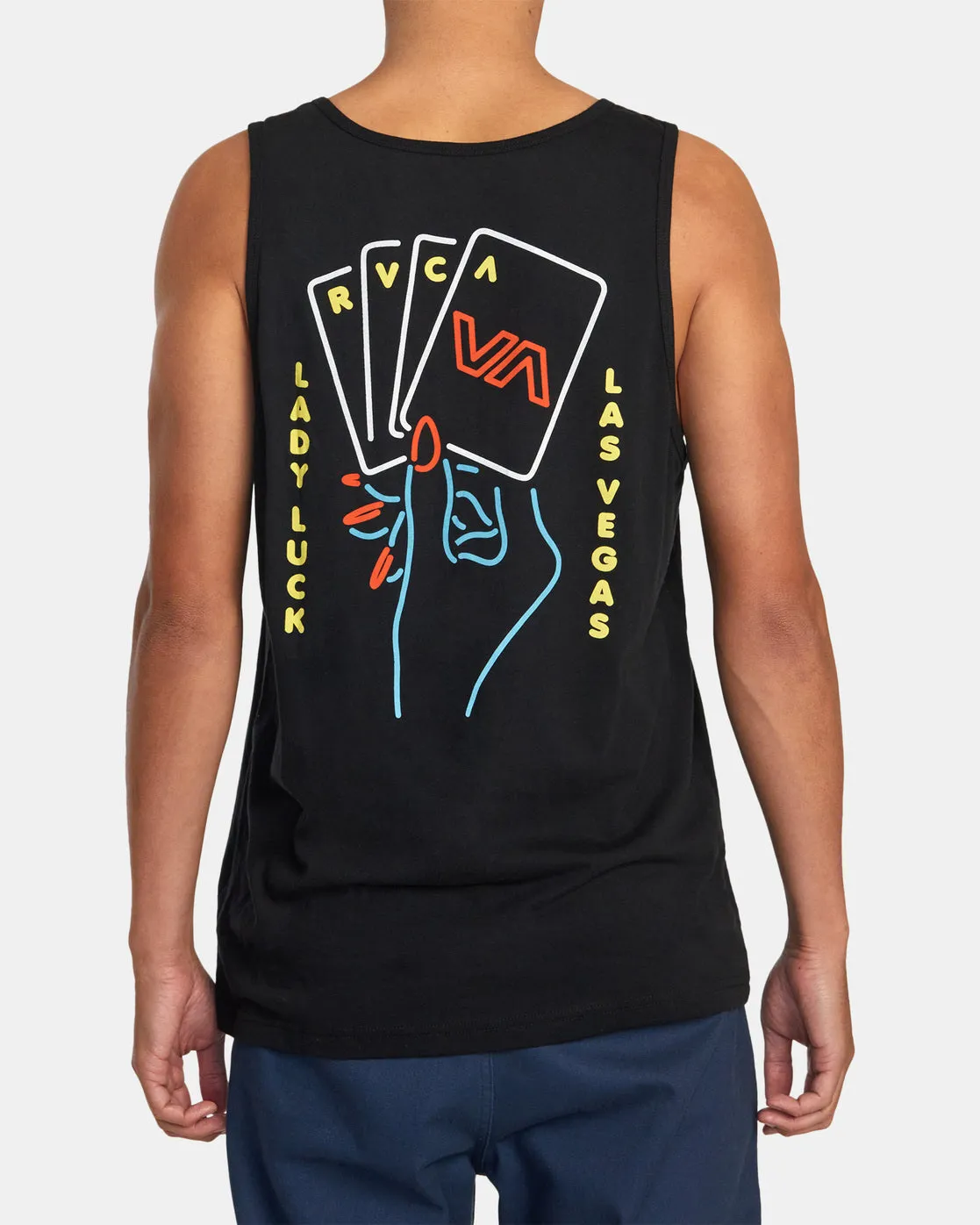 Lady Luck Tank Top - Black