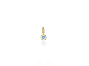 Mini Aquamarine Charm