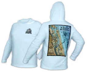 New Smyrna, FL / King Tide Classic Chart Hoodie