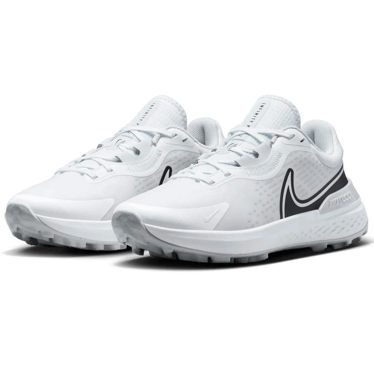 Nike Infinity Pro 2 Golf Shoes - White/Black/Pure Platinum/Wolf Grey