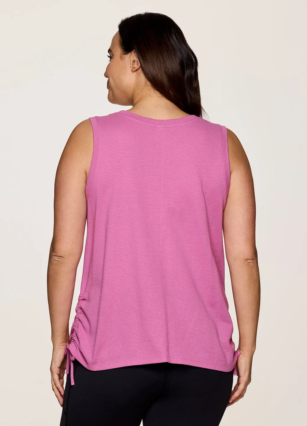 Plus Day Dreamer Ruched Tank