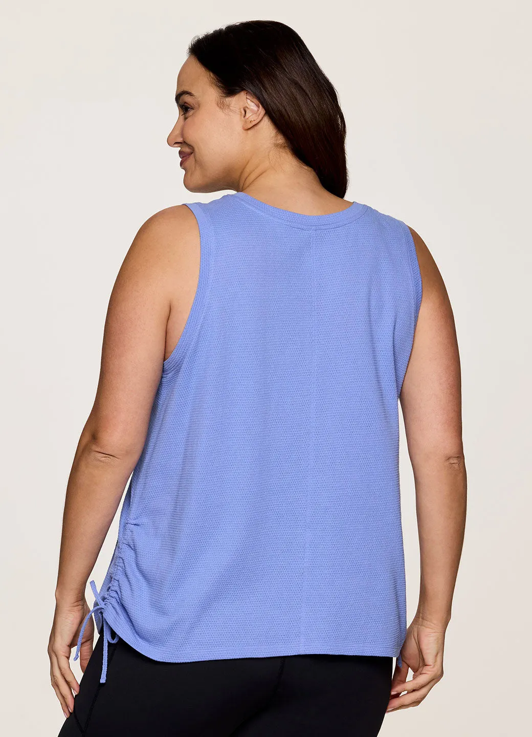 Plus Day Dreamer Ruched Tank